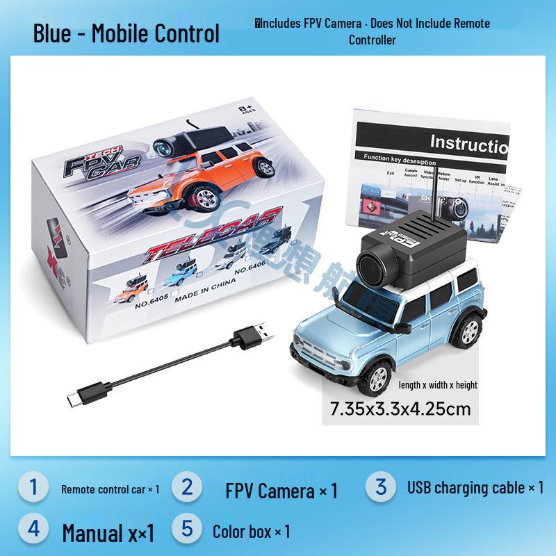 Weili 6405 FPV Mini RC Car: Full-Scale, Camera-Equipped Remote Control Toy Car for Boys