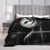 Deftones Metal Band Flannel Blanket  Super Warm Throw Blanket for Living Room Picnic Fashion Bedspread Sofa Bed Cover