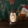 Illuminated Christmas Wind  Lamp Christmas Tree Christmas Decorative Lantern  Small Pendant