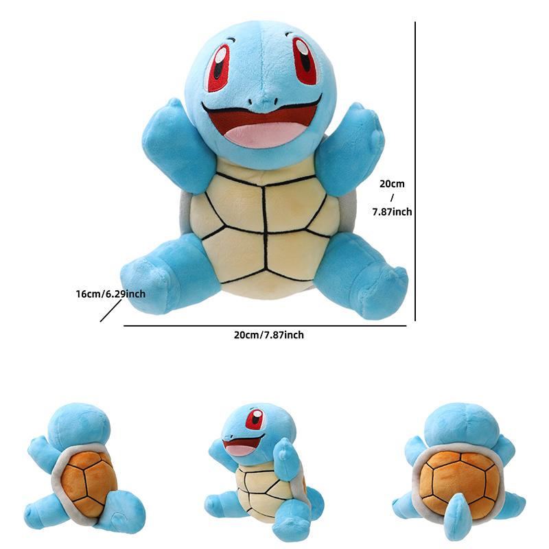 Squirtle Jigglypuff Plyšové hračky Charizard Marill Bulbasaur Vyplněné panenky Kreslené panenky Kawaii Dárek k narozeninám