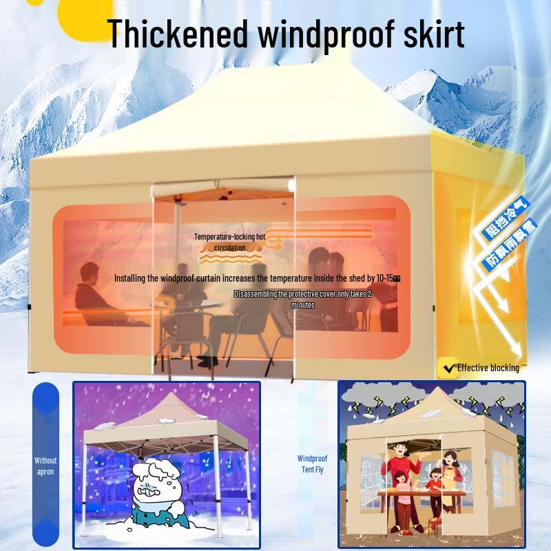 Retractable Outdoor Stall Canopy Tent