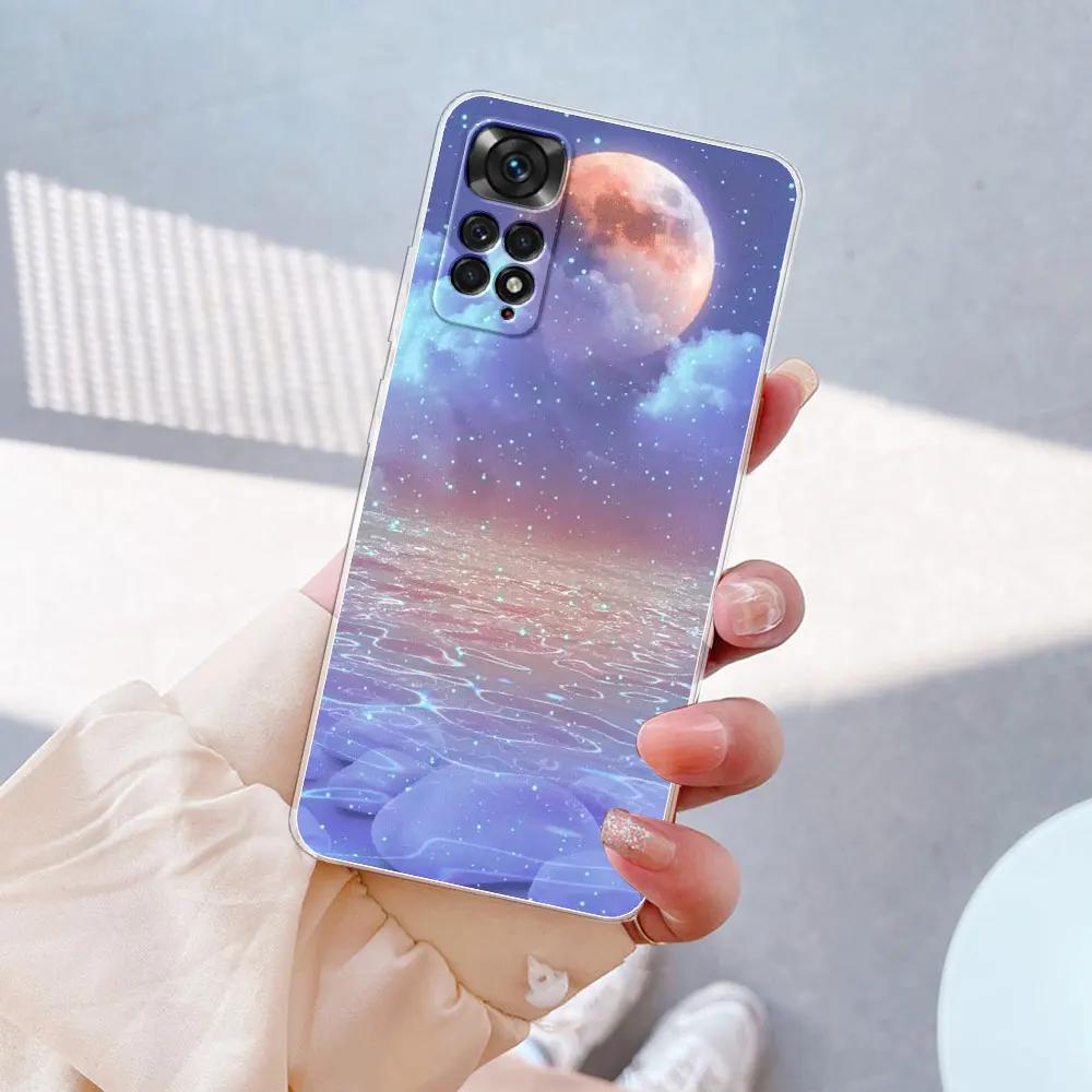 For Redmi Note 11 Case Soft Silicone TPU Phone Cover For Xiaomi Redmi Note 11S Cases Coque Redmi Note 11 Pro 4G 5G Bumper Fundas