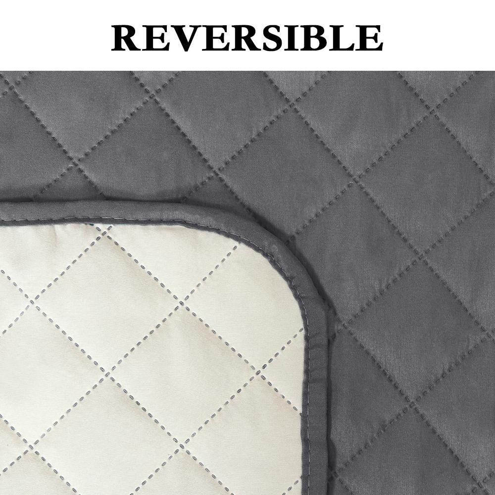 Waterproof Sofa Cover Quilted Anti-wear Couch Cover For Dog Pet Kids Recliner Armchair Furniture Slipcovers 1/2/3 Seater Protect