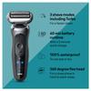 Braun Series 7 7127cs Electric Shaver Wet & Dry Waterproof Foil Shaver Turbo & Gentle Modes Space Gray