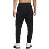 Nike Slim Fit Cuffed Knit Joggers With Logo Print Men Bottoms Black DQ5406-010