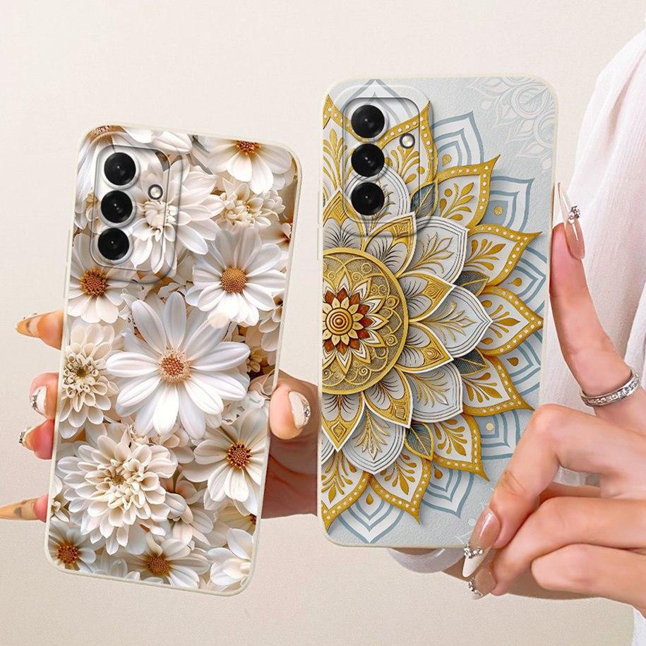 For Samsung A26 5G Case SM-A266B SM-A266E Shockproof Cover Popular Flower Soft TPU Phone Cases For Samsung Galaxy A26 A 26 Funda