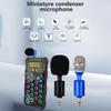 Mini Bendable Metal Recording Microphone Portable Plug And Play Mic For Podcast Voiceover Video Conference Lecture