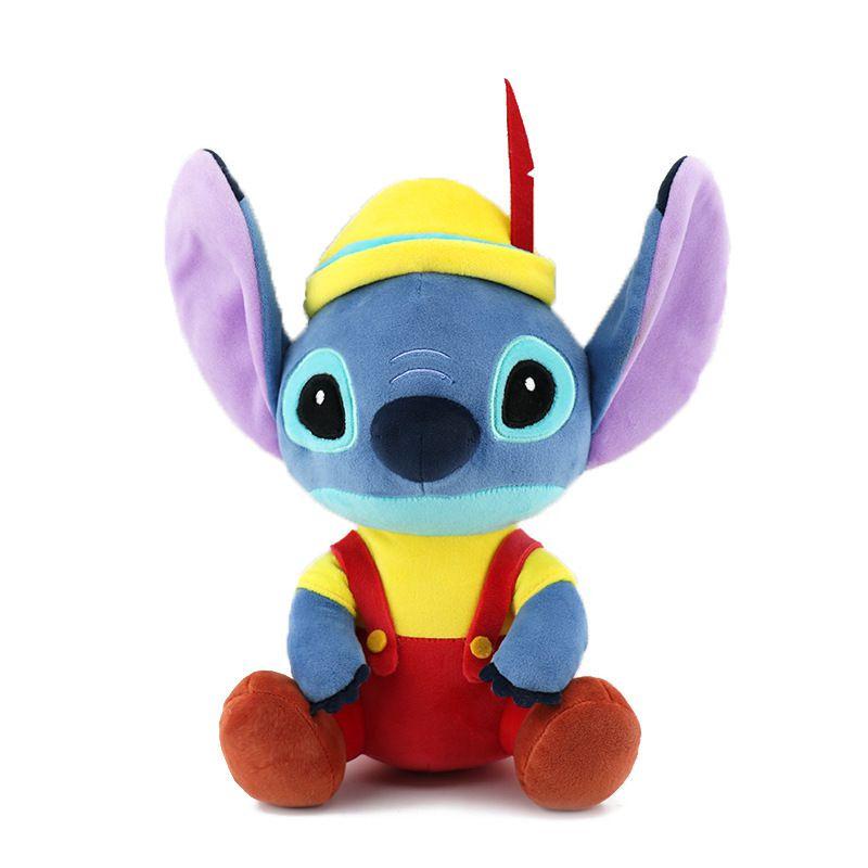 

Lilo Disney Stitch Plush Doll Toys Kawaii Soft Stuffed Cartoon Gifts Cute Yellow