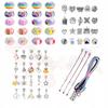 DIY Charms Bracelet Necklace Making Kit Creative For Kids