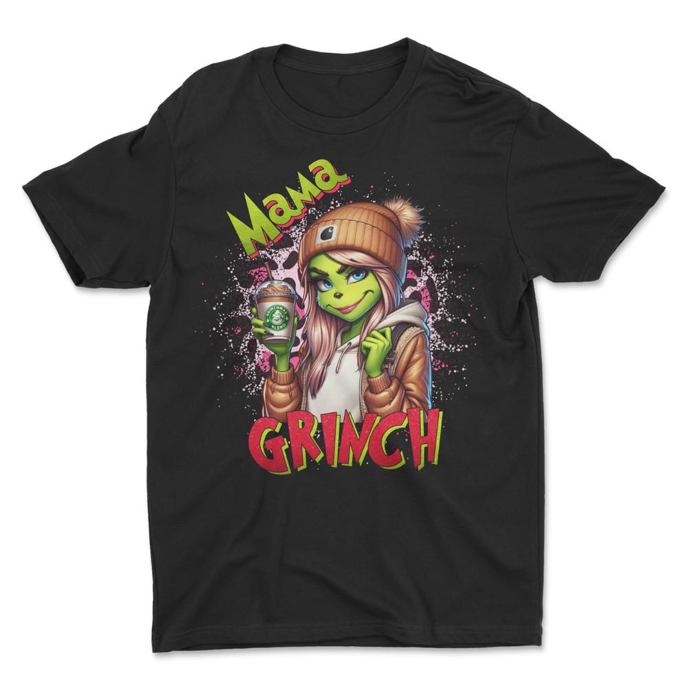 Mama Grinch T-Shirt , Christmas T-Shirt Unisex T-Shirt XXXXL