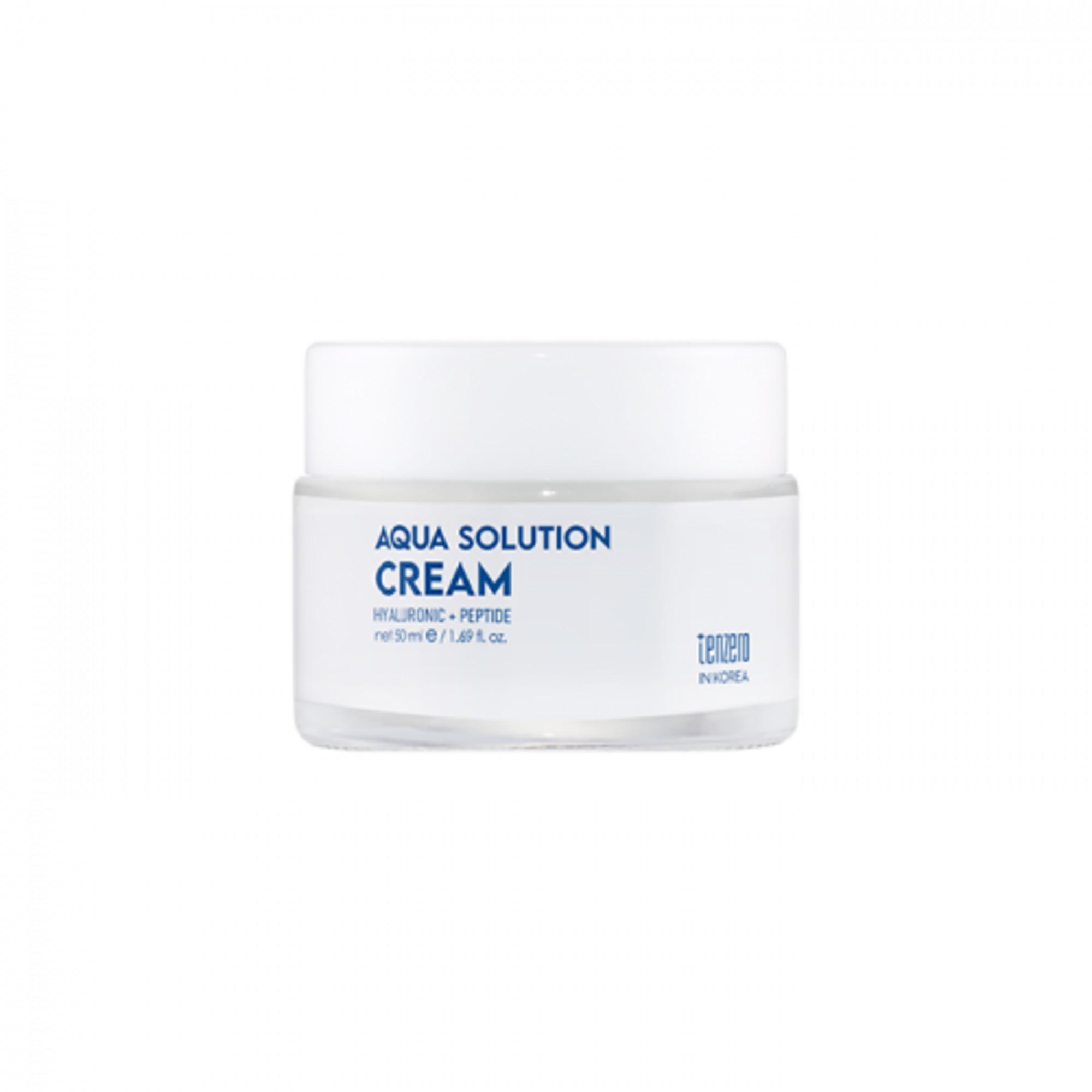 TENZERO Aqua Solution Cream Intensive Moisture Hydration 50ml