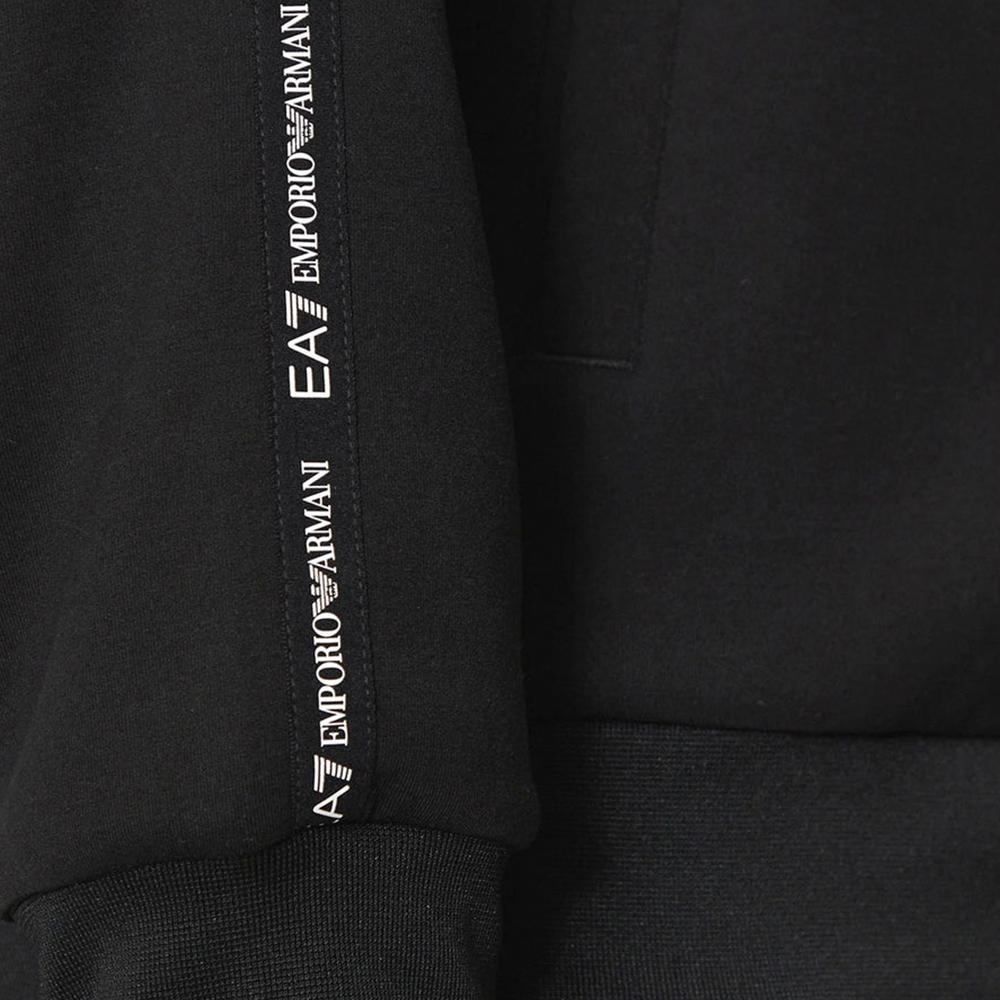 Emporio Armani EA7 FW24 Sweatshirt Men's Black 6DPM91PJZZZ