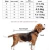 Waterproof Dog Hooded Raincoat Transparent Windproof Dog Rain Cloak Adjustable Protective Pet Rain Jacket for Walking Night