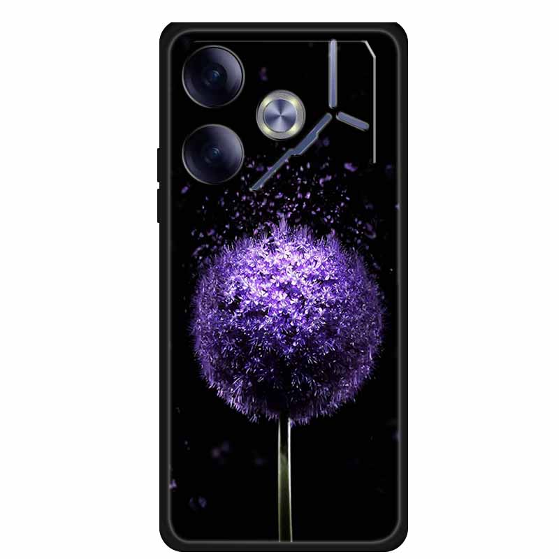 Phone Case For Tecno Pova 6 Back Cover Case Shockproof Black Silicone Soft Funda For Tecno Pova 6 Case Pova6 6.78" Capas Coque