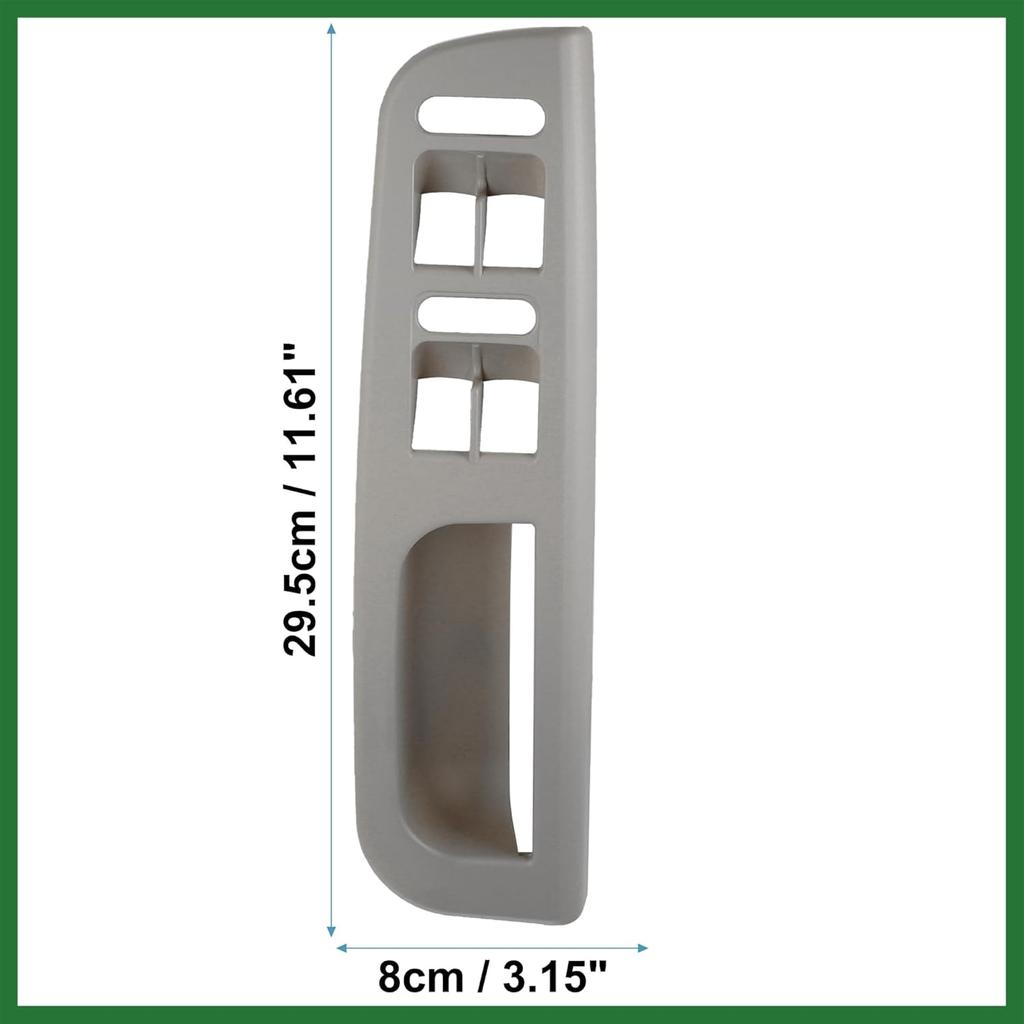 Motoforti Door Window Switch Bezel Panel for Volkswagen Passat B5 Jetta Bora Golf MK4 1998-2004 3B1867171E Interior Control Cover Driver Front Left