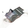 Inden Billfold Coin Purple with White Diamond Chrysanthemum [Inden-ya] Bi-fold Wallet, H, Box-type Purse, Deerskin, Lacquer, Pattern, 2204-16-017