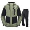 Arashiyama Rainwear Set for and More with Reflective Ideal for Outdoor and Typhoon Protection Men's Golf, Work, [Waterproof, Windproof, Lightweight,