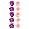 10Pcs Sunflower Hair Clips Mini Flower Hairpins Bang Pigtail Hair Pins Women Beach Wedding Bridesmaid Hair Accessories