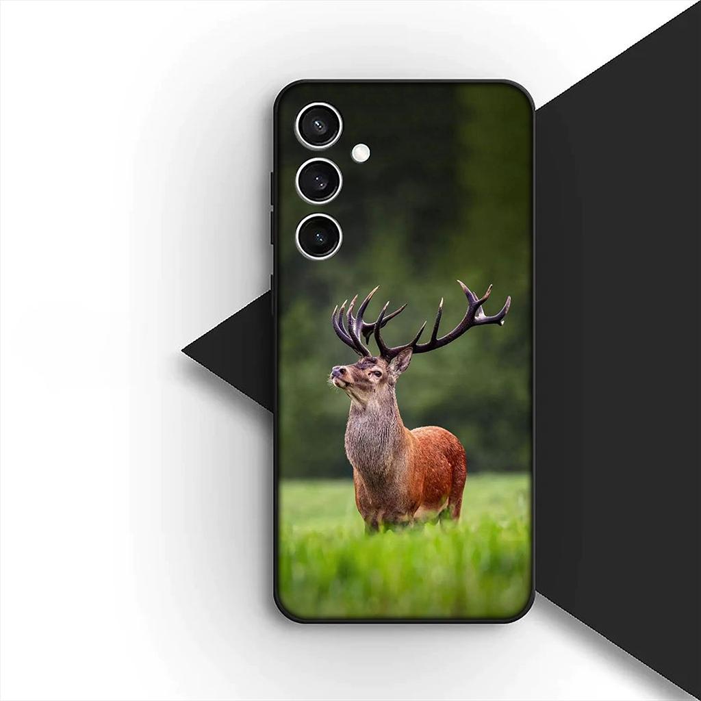 Cover for Samsung Galaxy S10 S8 S9 Plus A33 A34 A31 70 A71 A72 Note 20 9 8 S10E Casing Phone Case Forest Deer Hunting buck