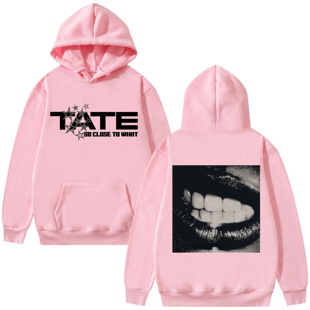 Tate McRae 2025 Konzert-Hoodie „Miss Possessive Tour 2025“ – Modischer Oversize-Hoodie für Damen und Herren aus Fleece und Baumwolle (Unisex)