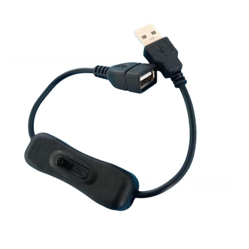 

{Summer2} Data Synchronizing USB Extension Cable with LED Indicator for Raspberry Pi, PC, LED Light and Fan