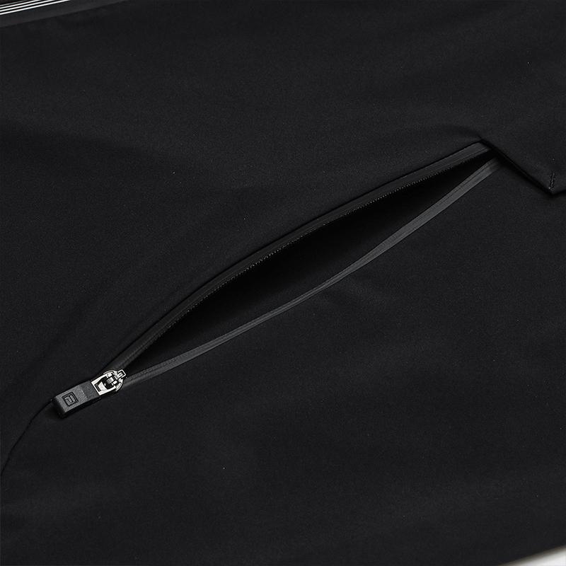 FILA White Casual Classic Versatile Outdoor Windproof Warm Long Sleeve Loose Hooded Woven Jacket Men jackets F11M533705FBK