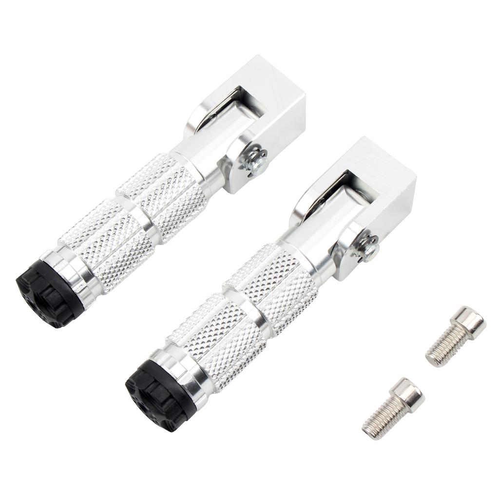 Universal 8mm Motorcycle Foldable Foot Pegs M3 Monkey Aluminium Alloy Foot Rest Pedal Motorbike Modified Parts Enduro