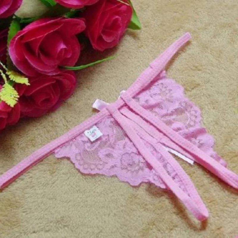 Sexy G-String Women Underwear Panties Sexy Lingerie Briefs Open Crotch Pants Erotic Transparency Underwear Woman Thongs New