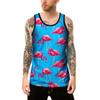 Mens 3d Printed Tank Top With Premium Quality Polyester For Summer Gym Fitness