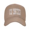 Summer Im Coming To The Cottage Romance Hockey Baseball Cap Running Hippie Y2k Custom Logo Sun Hip Hop Hats Male Snapback Cap