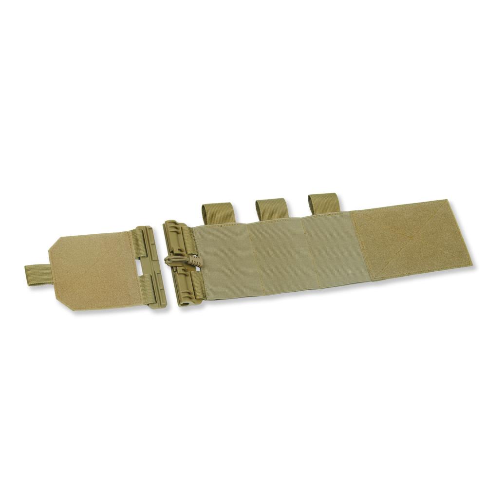 Tactic Elastic Cummerbund Kit Quick Release Tube Qr Buckle Triple Magazine Pouch Carrier Nylon For Fcsk Outdoor Hunting