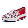 Hot Sale Fitness Shoes Women Swing Wedges Platform Zapatos Mujer Canvas Trainers Shoes Woman Breathable Women Sneakers WSH3301