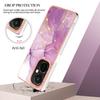 For OnePlus Nord CE 3 Lite 5G/Nord N30 5G TPU Case with IMD Marble Pattern Electroplated Back Cover