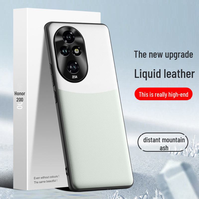 

Захисний чохол з рідкої шкіри для мобільного телефону Honor 200. Захищає від плям і ударів. Доступна швидка доставка. Honor 200