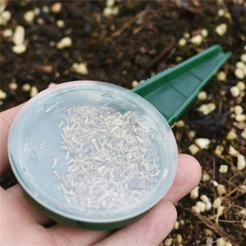 2 PCS seeder, handheld adjustable garden seeder set, suitable for sowing small seeds such as flowers and vegetables