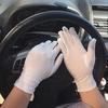 Women Men Elastic Pure Color Summer Thin Driving Gloves Anti-UV Sun Protection Etiquette Gloves