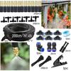 Adjustable Angled Garden Sprinkler Set Drip Irrigation System Heat Resistant For Efficient Watering In Yard And Lawns
