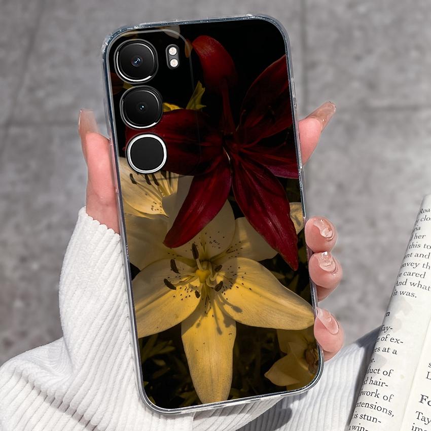 Cute Casing For Vivo Y19s Y19 Y17s Y17 Y16 Y15 Y13 Y12 Y11 Phone Covers Cute Penguin Frog Housing Clear TPU Non Slip Silicone Soft Shell For Vivo Case