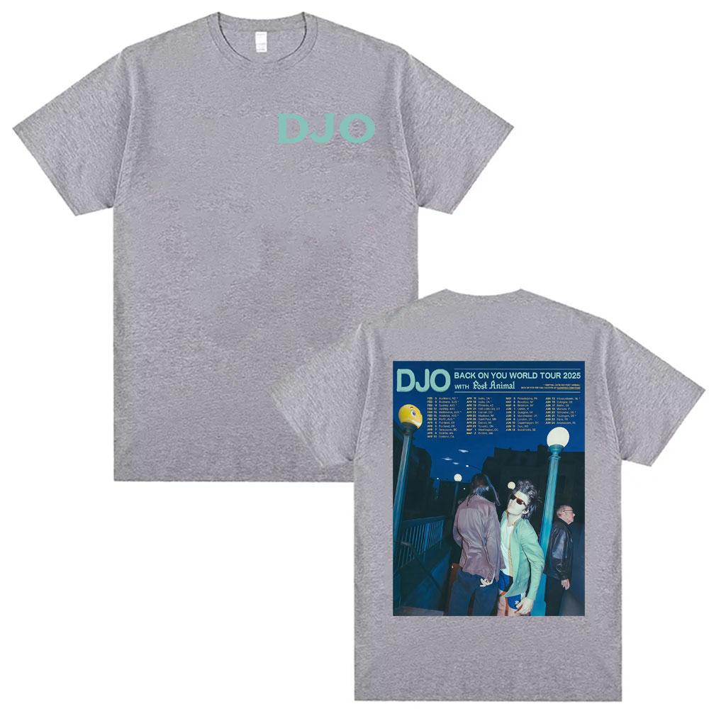 Djo Back on You World Tour Tshirts Joe Keery New Fans Gift T Shirts Unisex Women Fashion Casual Cotton Oversized Top Unisex