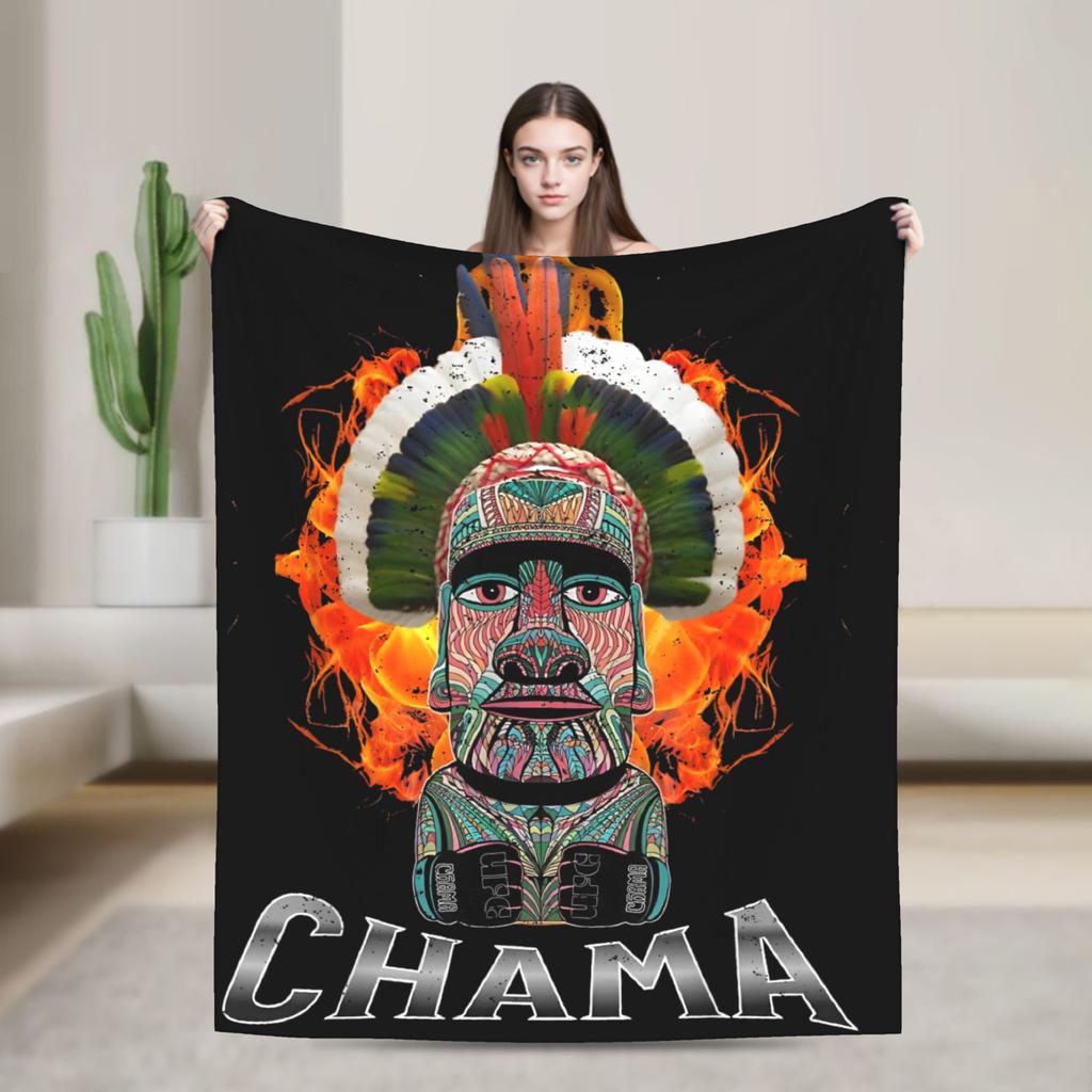 Chama Poatan Alex Pereira Fashion Blanket Cover Fighting Boxing Flannel Throw Fashion Blankets Home Couch Lightweight Bedspreads Multifuncti