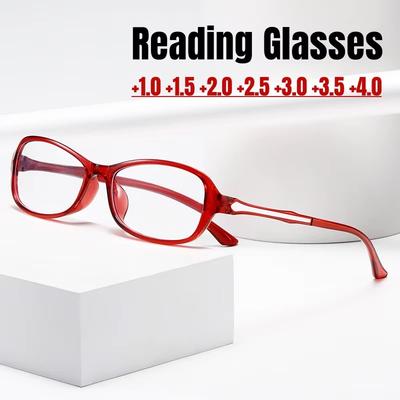 Vintage Small Frame Reading Glasses Men Women High Definition Lens Eye Goggles Anti-blue Light Presbyopia Eyeglasses