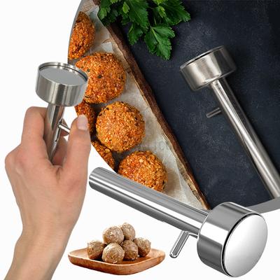 Fleischbällchen-Maker, große Falafel-Bällchen-Herstellung, Schaufelform, Küchenwerkzeug, Fleischpressgeräte, Edelstahl-Fleischbällchen-Maschine