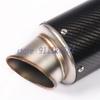 Universal 51mm Motorcycle Exhaust Escape Modifief Carbon Fiber 60mm 61mm Muffler For KTM R1 GSX-S750 S1000RR Z900 R25 R3 ZT125