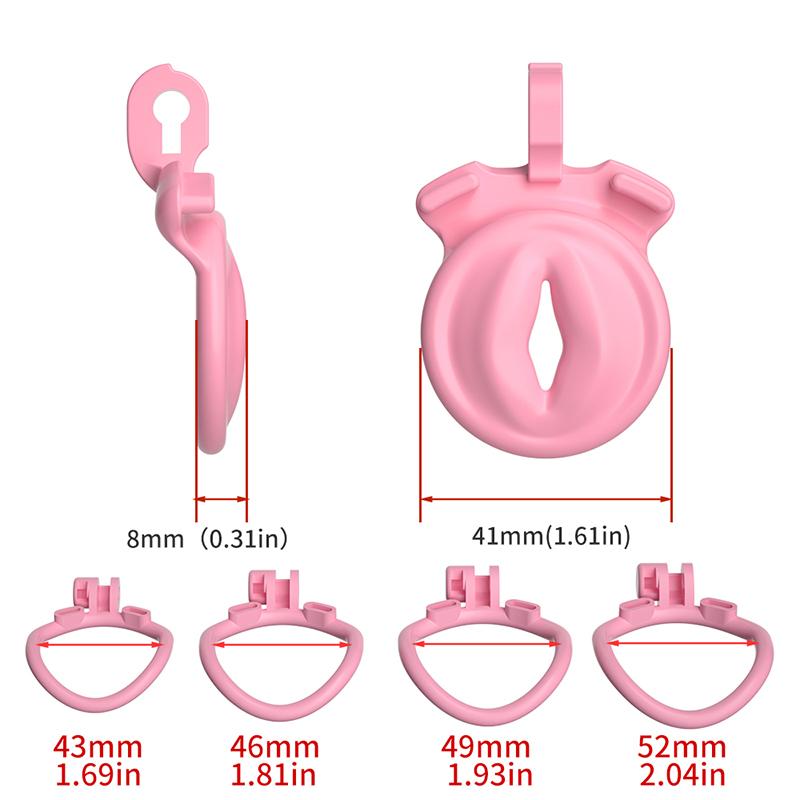 Male Chastity Cage Penis Ring Cock Cage Fetish Sissy Adult Fetish Gear Male Urethral Train Chastity Device Sex Toys for Men Gay