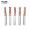 55° Tungsten Steel 4-Flute CNC End Mill Tool – Integral Hard Flat Bottom Alloy Mill