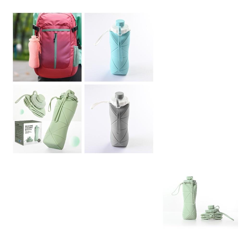 Copo Dobrável Telescópico Portátil Para Viagens ao Ar Livre, Esportes, Material de Silicone Resistente ao Calor