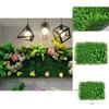 Lush 60*40cm Artificial Eucalyptus Plants Green Wall Greenery Fence Foliage Decor For Stunning Outdoor Spaces