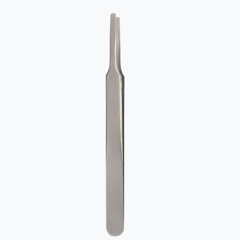 Facial Mask Clip Super Hard Round Mouth Clip Flat Mouth Tweezers Stainless Steel Duck Mouth Tweezers For Makeup Routine Beauty