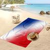 France Football Print Beach Towel Quick Dry Super Absorbent Soft Bath Towel for Swimming Beach Travel Fan Souvenir Gift