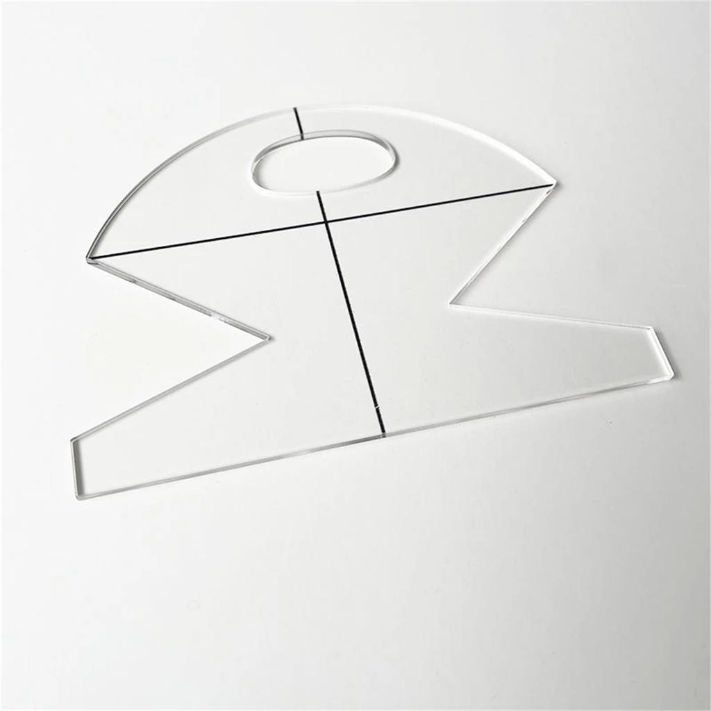 Bowl Cozy Pattern Templates 5Inch 10Inch 16Inch Acrylics Patchwork Templates Quilting Ruler for Patchwork Sewing Pattern